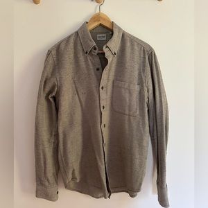 United Stock Dry Goods dress shirt. Canadian designed and made.